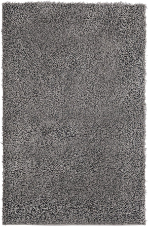 Graphite Gray 3' 3 x 5' 3 Comfort Solid Shag Rectangle Area Rug Thick Soft Touch Fluffy & Plush Shaggy Pile 100% Polypropylene for Living Room, Office, Bedroom for Sale at Rug Engine