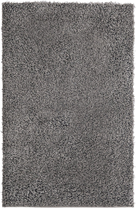 Graphite Gray 3' 3 x 5' 3 Comfort Solid Shag Rectangle Area Rug Thick Soft Touch Fluffy & Plush Shaggy Pile 100% Polypropylene for Living Room, Office, Bedroom for Sale at Rug Engine