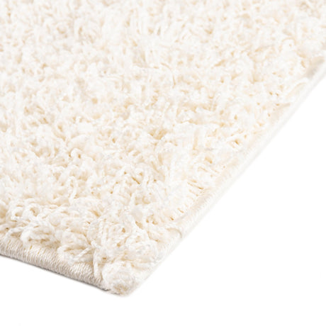 Snow White 2' 2 x 3' 1 Comfort Solid Shag Rectangle Area Rug Thick Soft Touch Fluffy & Plush Shaggy Pile 100% Polypropylene for Living Room, Office, Bedroom for Sale at Rug Engine