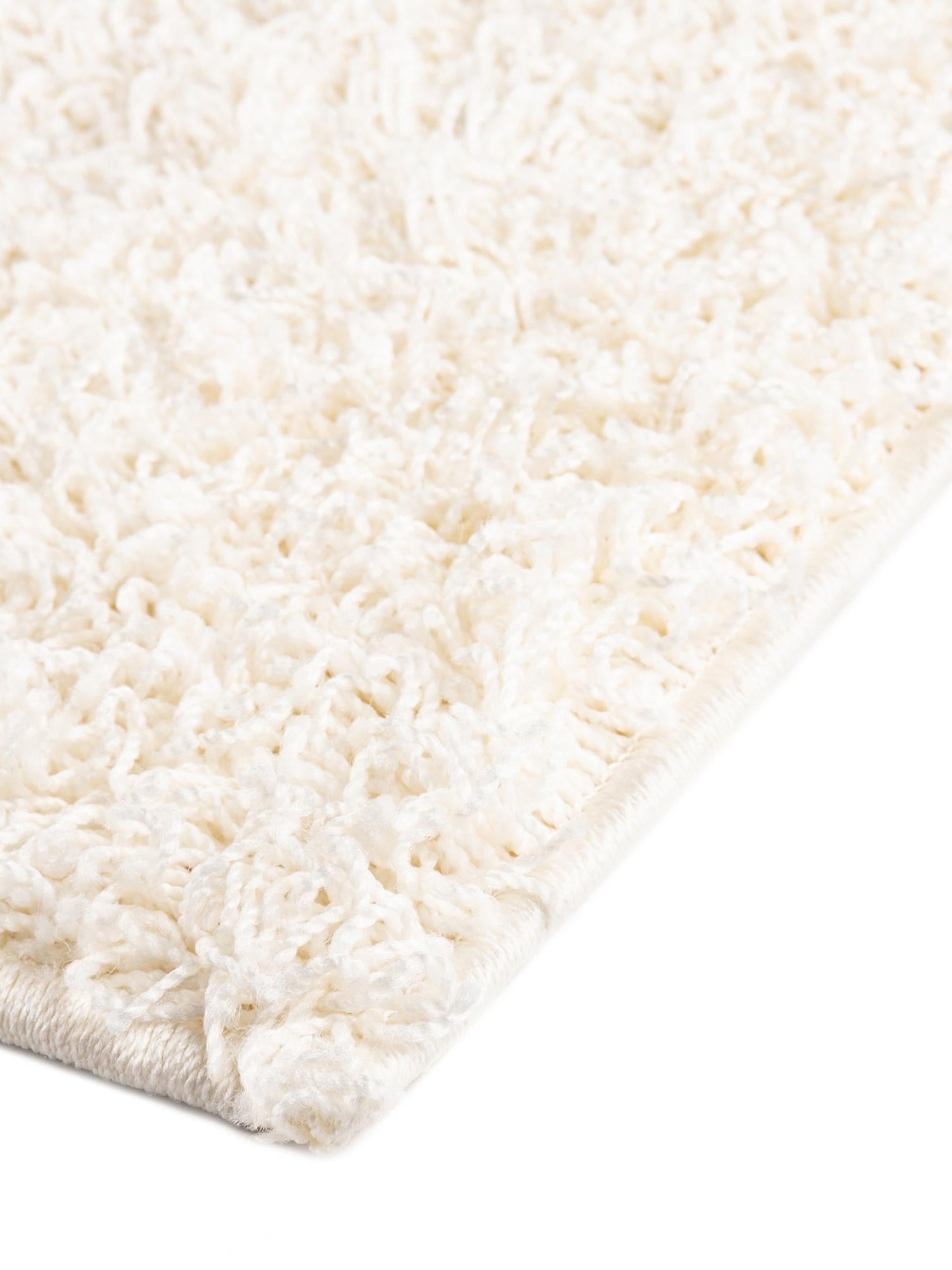 Snow White 3' 3 x 5' 3 Comfort Solid Shag Rectangle Area Rug Thick Soft Touch Fluffy & Plush Shaggy Pile 100% Polypropylene for Living Room, Office, Bedroom for Sale at Rug Engine