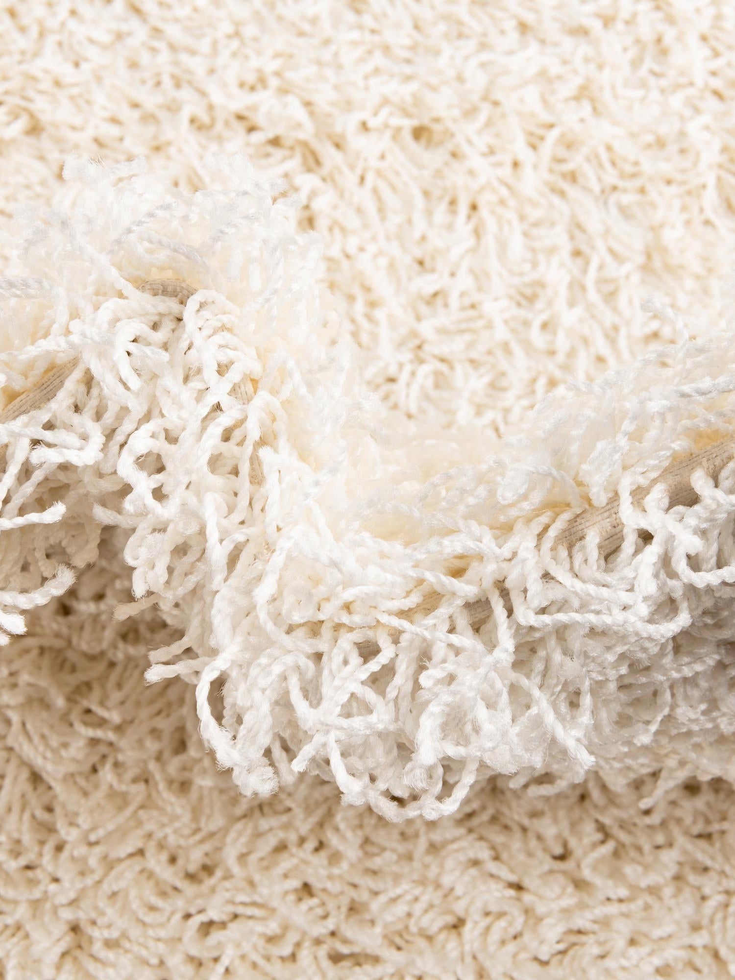 Snow White 3' 3 x 5' 3 Comfort Solid Shag Rectangle Area Rug Thick Soft Touch Fluffy & Plush Shaggy Pile 100% Polypropylene for Living Room, Office, Bedroom for Sale at Rug Engine