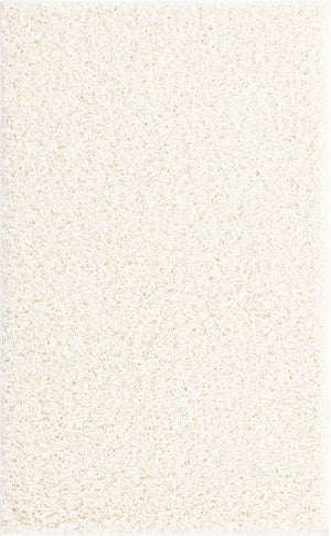 Snow White 3' 3 x 5' 3 Comfort Solid Shag Rectangle Area Rug Thick Soft Touch Fluffy & Plush Shaggy Pile 100% Polypropylene for Living Room, Office, Bedroom for Sale at Rug Engine