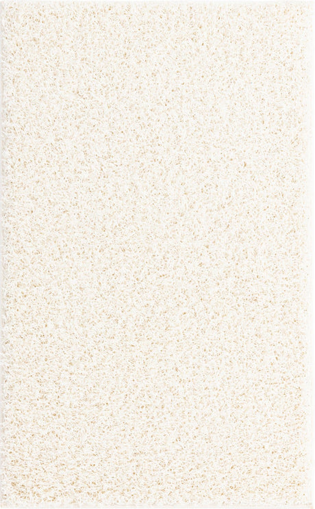 Snow White 3' 3 x 5' 3 Comfort Solid Shag Rectangle Area Rug Thick Soft Touch Fluffy & Plush Shaggy Pile 100% Polypropylene for Living Room, Office, Bedroom for Sale at Rug Engine