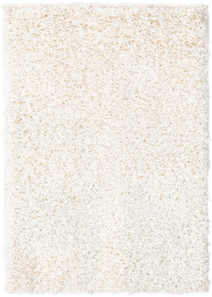 Snow White 2' 2 x 3' 1 Comfort Solid Shag Rectangle Area Rug Thick Soft Touch Fluffy & Plush Shaggy Pile 100% Polypropylene for Living Room, Office, Bedroom for Sale at Rug Engine