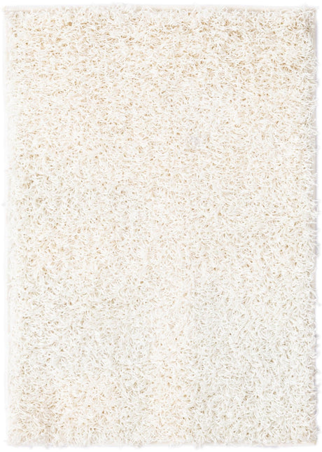 Snow White 2' 2 x 3' 1 Comfort Solid Shag Rectangle Area Rug Thick Soft Touch Fluffy & Plush Shaggy Pile 100% Polypropylene for Living Room, Office, Bedroom for Sale at Rug Engine