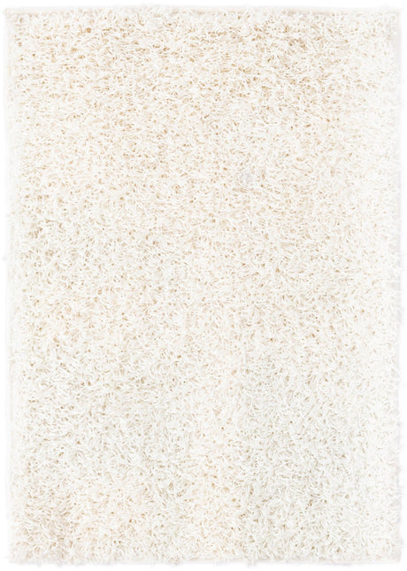 Snow White 2' 2 x 3' 1 Comfort Solid Shag Rectangle Area Rug Thick Soft Touch Fluffy & Plush Shaggy Pile 100% Polypropylene for Living Room, Office, Bedroom for Sale at Rug Engine