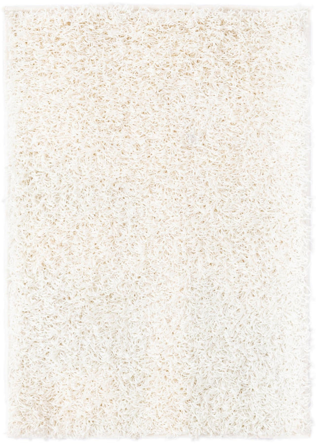 Snow White 2' 2 x 3' 1 Comfort Solid Shag Rectangle Area Rug Thick Soft Touch Fluffy & Plush Shaggy Pile 100% Polypropylene for Living Room, Office, Bedroom for Sale at Rug Engine
