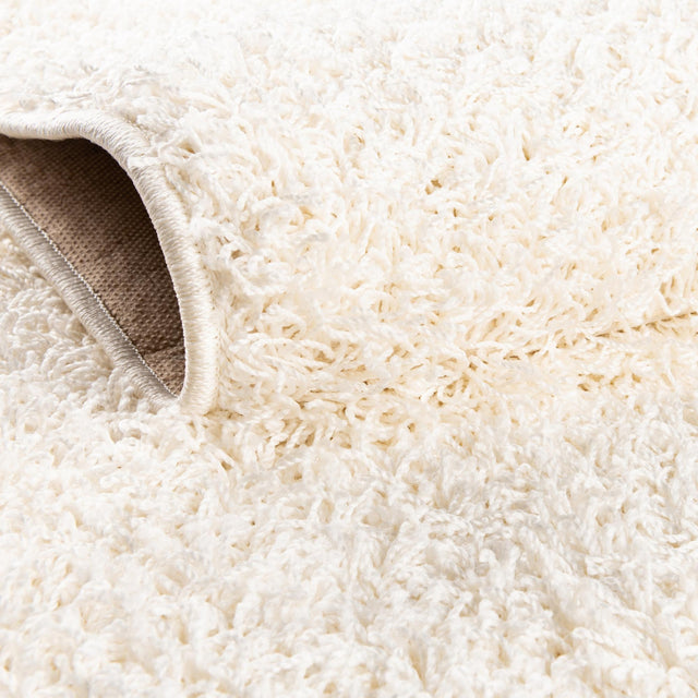 Snow White 10' x 10' Comfort Solid Shag Square Area Rug Thick Soft Touch Fluffy & Plush Shaggy Pile 100% Polypropylene for Living Room, Office, Bedroom for Sale at Rug Engine