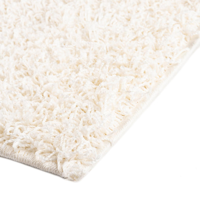 Snow White 10' x 10' Comfort Solid Shag Square Area Rug Thick Soft Touch Fluffy & Plush Shaggy Pile 100% Polypropylene for Living Room, Office, Bedroom for Sale at Rug Engine