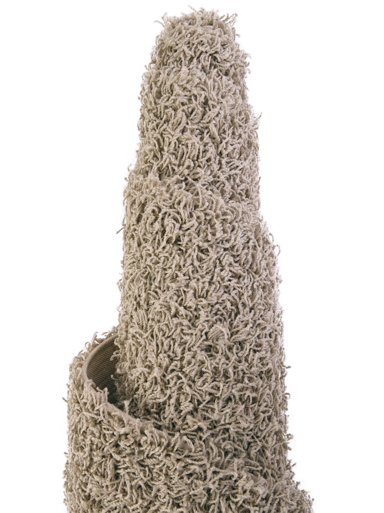 Taupe 2' 2 x 3' Comfort Solid Shag Rectangle Area Rug Thick Soft Touch Fluffy & Plush Shaggy Pile 100% Polypropylene for Living Room, Office, Bedroom for Sale at Rug Engine