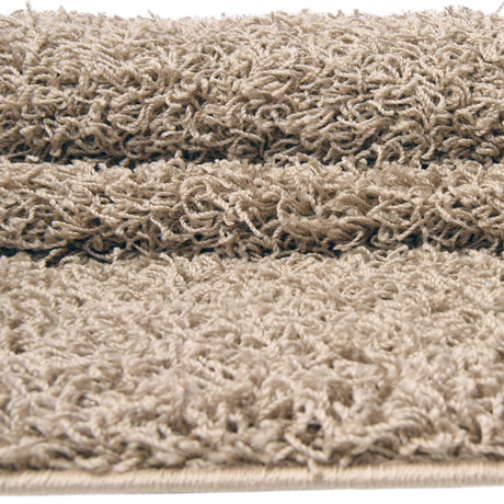 Taupe 7' x 7' Comfort Solid Shag Square Area Rug Thick Soft Touch Fluffy & Plush Shaggy Pile 100% Polypropylene for Living Room, Office, Bedroom for Sale at Rug Engine