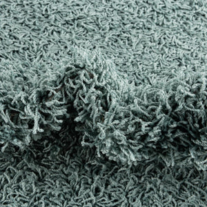 Light Slate Blue 2' 2 x 3' Comfort Solid Shag Rectangle Area Rug Thick Soft Touch Fluffy & Plush Shaggy Pile 100% Polypropylene for Living Room, Office, Bedroom for Sale at Rug Engine