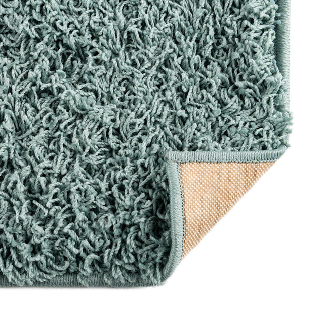Light Slate Blue 2' 2 x 3' Comfort Solid Shag Rectangle Area Rug Thick Soft Touch Fluffy & Plush Shaggy Pile 100% Polypropylene for Living Room, Office, Bedroom for Sale at Rug Engine
