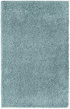 Light Slate Blue 3' 3 x 5' 3 Comfort Solid Shag Rectangle Area Rug Thick Soft Touch Fluffy & Plush Shaggy Pile 100% Polypropylene for Living Room, Office, Bedroom for Sale at Rug Engine