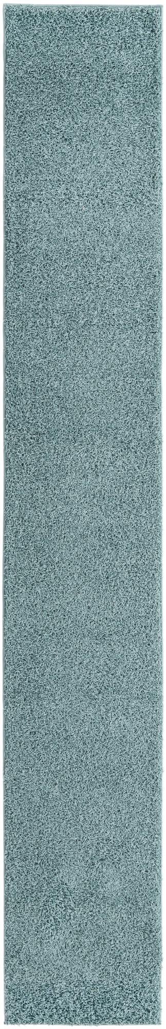 Light Slate Blue 2' 6 x 16' 5 Comfort Solid Shag Runner Area Rug Thick Soft Touch Fluffy & Plush Shaggy Pile 100% Polypropylene for Living Room, Office, Bedroom for Sale at Rug Engine