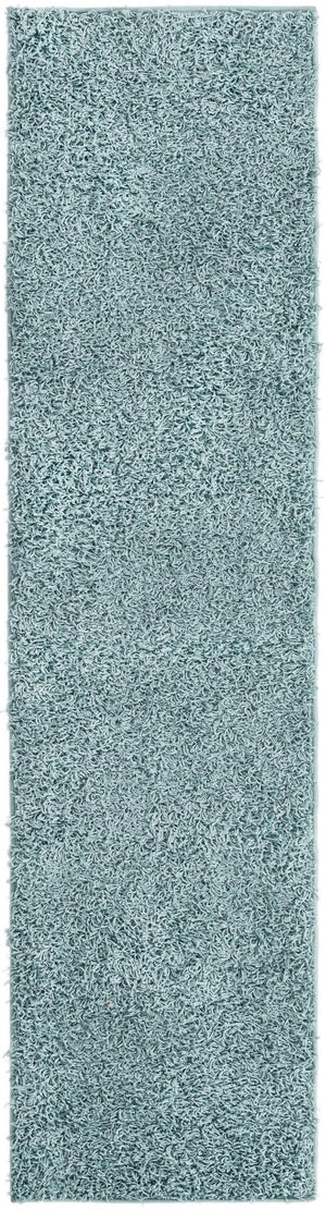 Light Slate Blue 2' x 8' Comfort Solid Shag Runner Area Rug Thick Soft Touch Fluffy & Plush Shaggy Pile 100% Polypropylene for Living Room, Office, Bedroom for Sale at Rug Engine