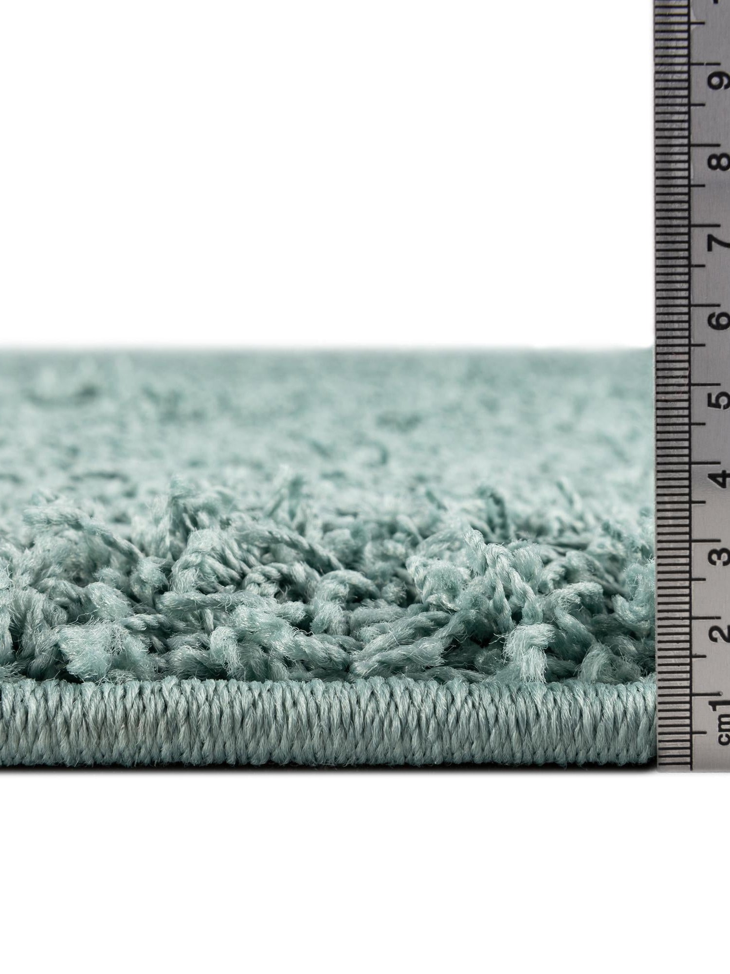 Light Slate Blue 2' 6 x 13' Comfort Solid Shag Runner Area Rug Thick Soft Touch Fluffy & Plush Shaggy Pile 100% Polypropylene for Living Room, Office, Bedroom for Sale at Rug Engine