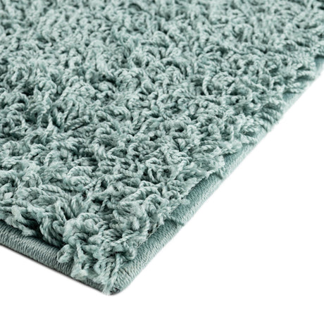 Light Slate Blue 2' x 8' Comfort Solid Shag Runner Area Rug Thick Soft Touch Fluffy & Plush Shaggy Pile 100% Polypropylene for Living Room, Office, Bedroom for Sale at Rug Engine