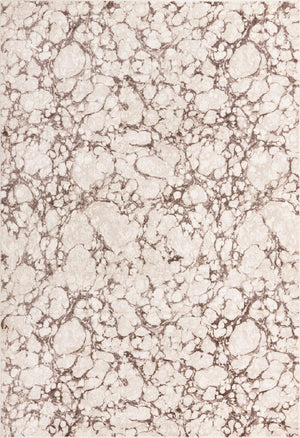 Brown 7' x 10' Oasis Rectangle Area Rug 65% Polypropylene & 35% Polyester Contemporary Carpet for Living Rooms, Bedroom, Kitchen, Dining, Office for Sale at Rug Engine