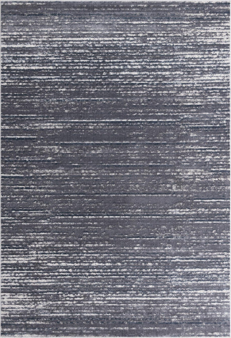 Gray 7' x 10' Oasis Rectangle Area Rug 65% Polypropylene & 35% Polyester Contemporary Carpet for Living Rooms, Bedroom, Kitchen, Dining, Office for Sale at Rug Engine