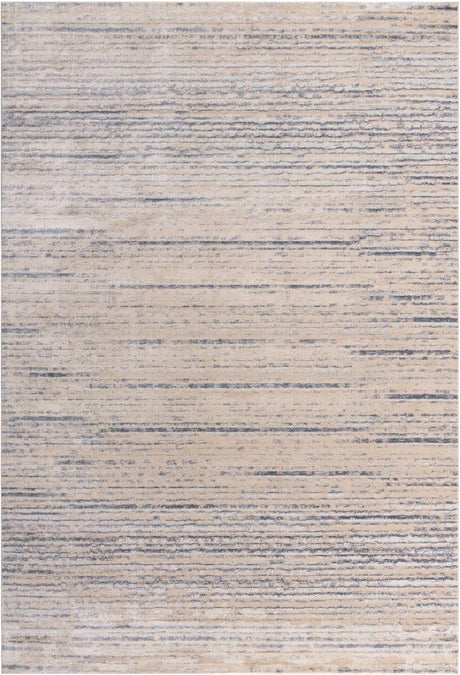 Cream 10' x 14' Oasis Rectangle Area Rug 65% Polypropylene & 35% Polyester Contemporary Carpet for Living Rooms, Bedroom, Kitchen, Dining, Office for Sale at Rug Engine