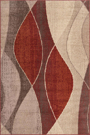 Multicolor 6' 1 x 9' Autumn Rectangle Area Rug 100% Polypropylene Durable Jute Backing Living Dining Room Bedroom Office Modern Decor Carpet for Sale at Rug Engine