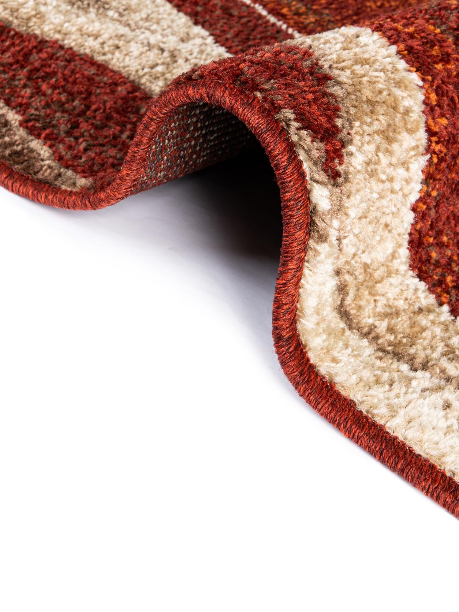 Multicolor 5' 3 x 8' Autumn Oval Area Rug 100% Polypropylene Durable Jute Backing Living Dining Room Bedroom Office Modern Decor Carpet for Sale at Rug Engine