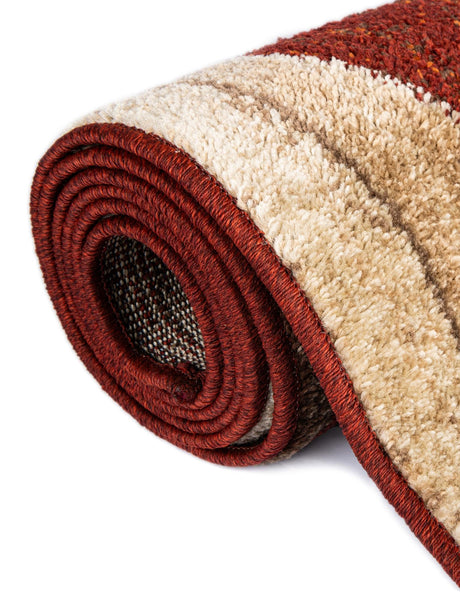 Multicolor 7' 10 x 7' 10 Autumn Octagon Area Rug 100% Polypropylene Durable Jute Backing Living Dining Room Bedroom Office Modern Decor Carpet for Sale at Rug Engine