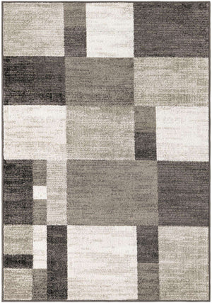 Gray 4' 1 x 6' 1 Autumn Rectangle Area Rug 100% Polypropylene Durable Jute Backing Living Dining Room Bedroom Office Modern Decor Carpet for Sale at Rug Engine