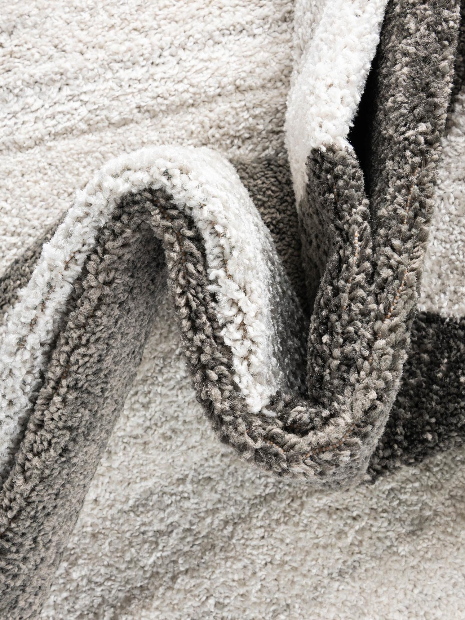 Gray 5' 3 x 5' 3 Autumn Square Area Rug 100% Polypropylene Durable Jute Backing Living Dining Room Bedroom Office Modern Decor Carpet for Sale at Rug Engine