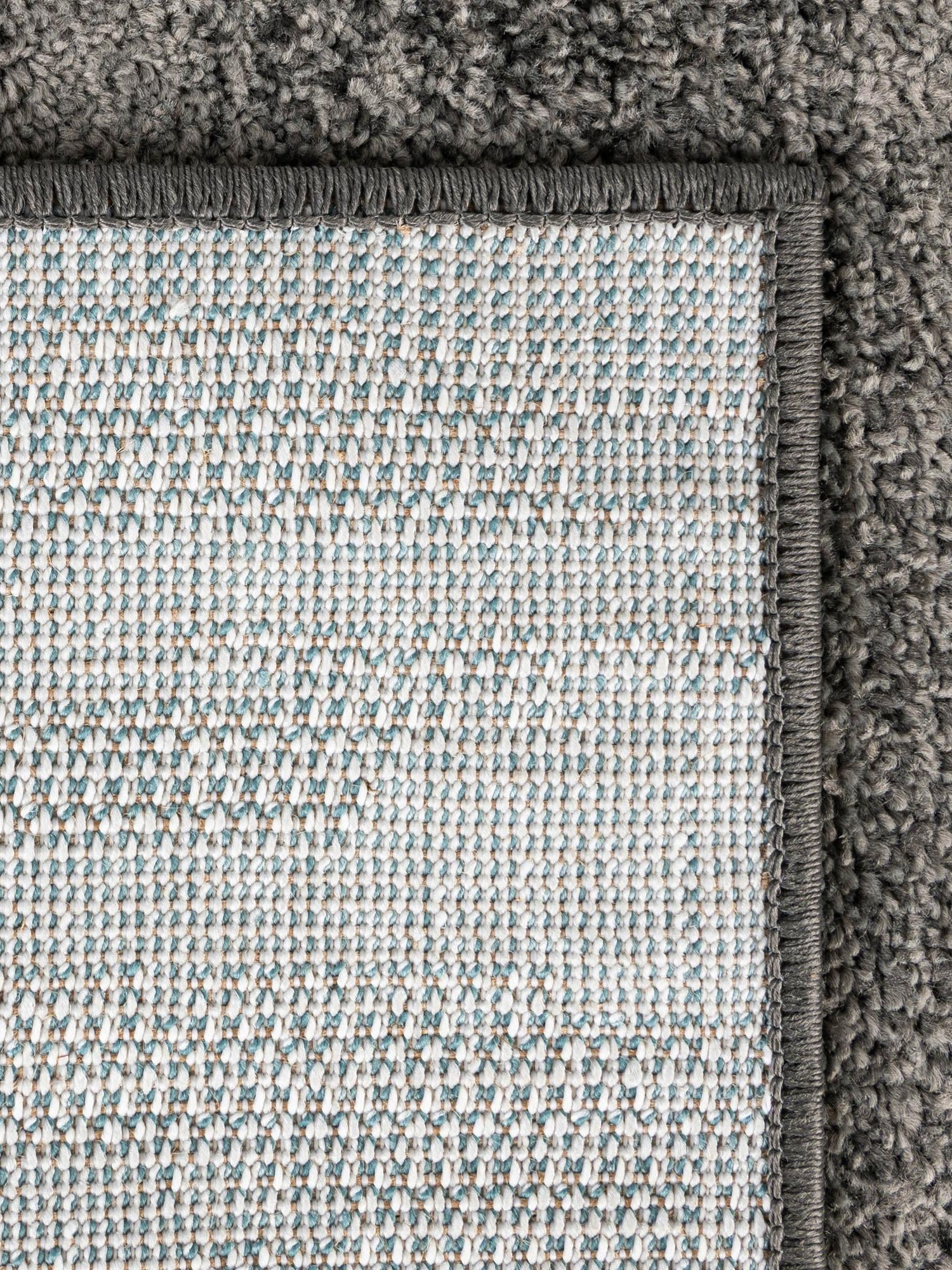 Gray 5' 3 x 5' 3 Autumn Square Area Rug 100% Polypropylene Durable Jute Backing Living Dining Room Bedroom Office Modern Decor Carpet for Sale at Rug Engine