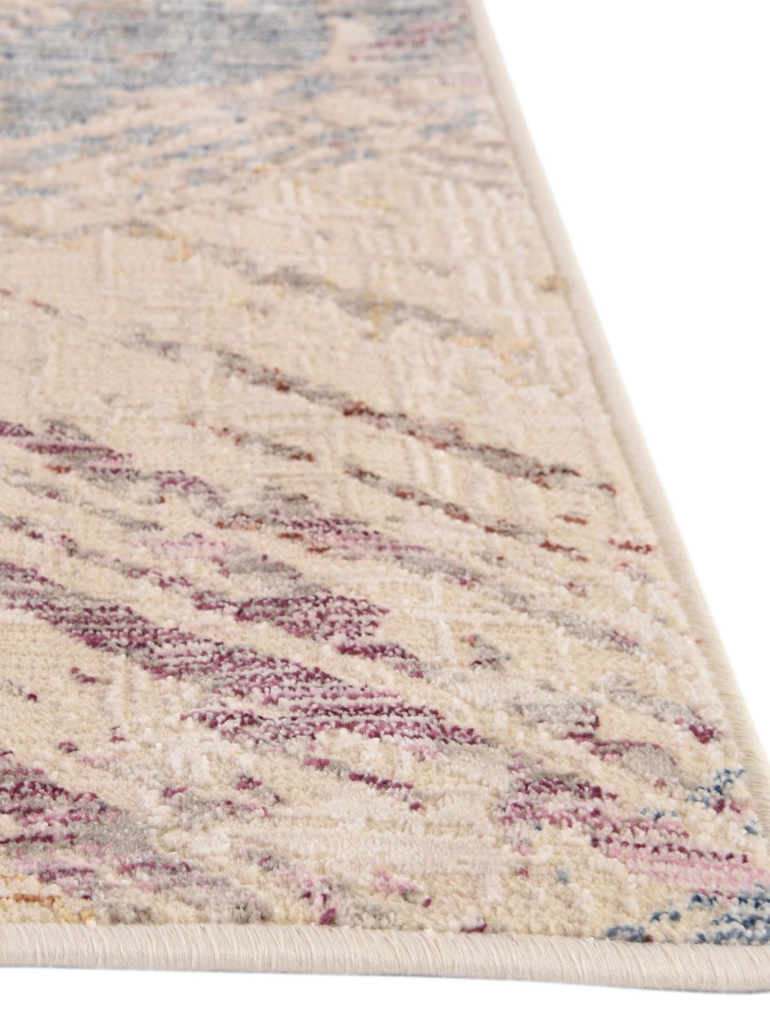 Ivory and Gray 4' x 5' 10 Deepa Rectangle Area Rug 100% Polyester Colorful Modern Contemporary Carpet for Home Decorating Living, Dining, Office & Bedrooms for Sale at Rug Engine