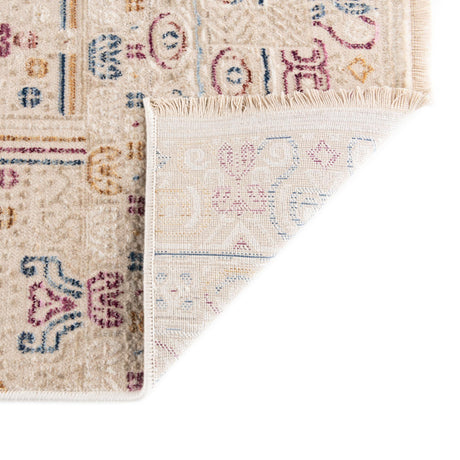Ivory 10' x 13' 8 Deepa Rectangle Area Rug 100% Polyester Colorful Modern Contemporary Carpet for Home Decorating Living, Dining, Office & Bedrooms for Sale at Rug Engine