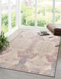 Ivory 5' 3 x 7' 9 Deepa Rectangle Area Rug 100% Polyester Colorful Modern Contemporary Carpet for Home Decorating Living, Dining, Office & Bedrooms for Sale at Rug Engine
