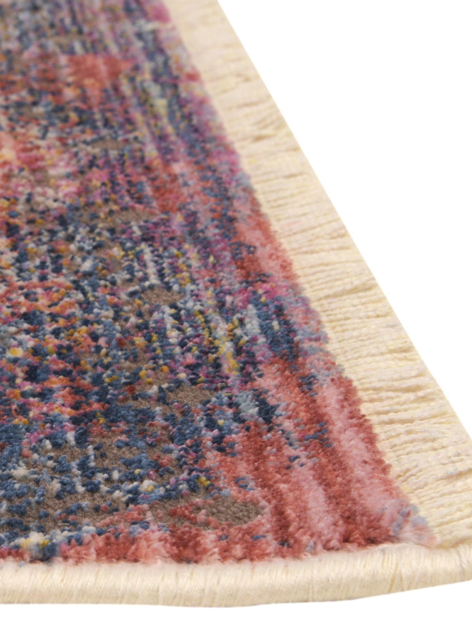 Multicolor 9' x 11' 7 Deepa Rectangle Area Rug 100% Polyester Colorful Modern Contemporary Carpet for Home Decorating Living, Dining, Office & Bedrooms for Sale at Rug Engine