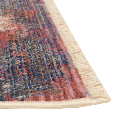 Multicolor 7' 10 x 9' 8 Deepa Rectangle Area Rug 100% Polyester Colorful Modern Contemporary Carpet for Home Decorating Living, Dining, Office & Bedrooms for Sale at Rug Engine