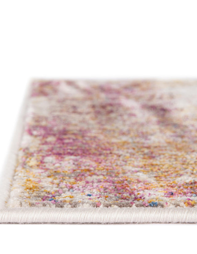 Multicolor 7' 10 x 9' 8 Deepa Rectangle Area Rug 100% Polyester Colorful Modern Contemporary Carpet for Home Decorating Living, Dining, Office & Bedrooms for Sale at Rug Engine