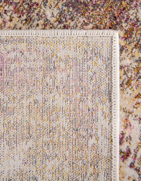 Multicolor 5' 3 x 7' 9 Deepa Rectangle Area Rug 100% Polyester Colorful Modern Contemporary Carpet for Home Decorating Living, Dining, Office & Bedrooms for Sale at Rug Engine