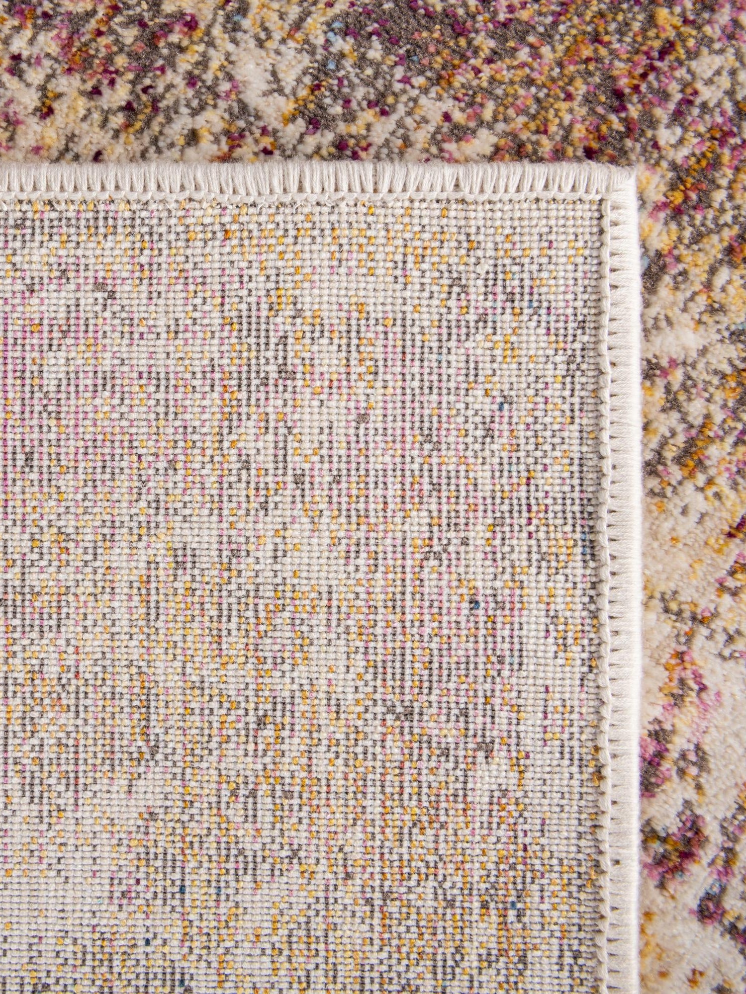 Multicolor 9' x 11' 7 Deepa Rectangle Area Rug 100% Polyester Colorful Modern Contemporary Carpet for Home Decorating Living, Dining, Office & Bedrooms for Sale at Rug Engine