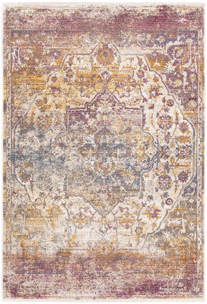 Multicolor 4' x 5' 10 Deepa Rectangle Area Rug 100% Polyester Colorful Modern Contemporary Carpet for Home Decorating Living, Dining, Office & Bedrooms for Sale at Rug Engine