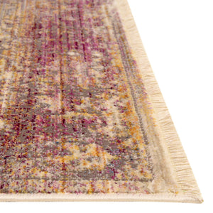 Multicolor 2' x 8' Deepa Runner Area Rug 100% Polyester Colorful Modern Contemporary Carpet for Home Decorating Living, Dining, Office & Bedrooms for Sale at Rug Engine