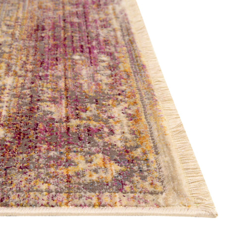 Multicolor 2' x 8' Deepa Runner Area Rug 100% Polyester Colorful Modern Contemporary Carpet for Home Decorating Living, Dining, Office & Bedrooms for Sale at Rug Engine