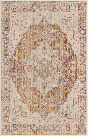 Yellow 2' x 3' Deepa Rectangle Area Rug 100% Polyester Colorful Modern Contemporary Carpet for Home Decorating Living, Dining, Office & Bedrooms for Sale at Rug Engine