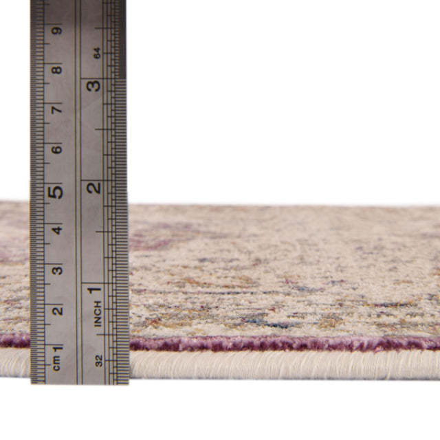 Lavender 4' x 5' 10 Deepa Rectangle Area Rug 100% Polyester Colorful Modern Contemporary Carpet for Home Decorating Living, Dining, Office & Bedrooms for Sale at Rug Engine