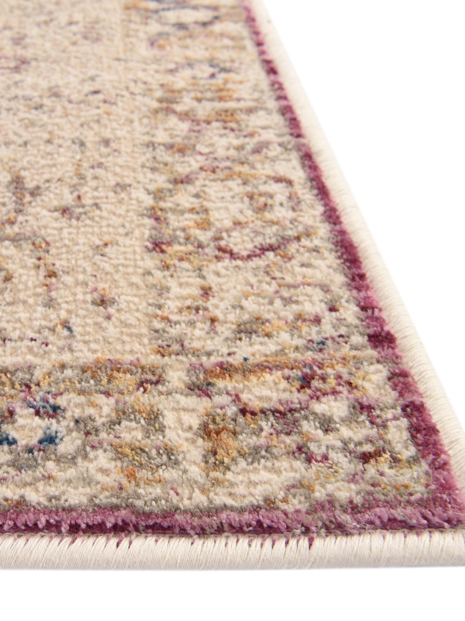 Lavender 9' x 11' 7 Deepa Rectangle Area Rug 100% Polyester Colorful Modern Contemporary Carpet for Home Decorating Living, Dining, Office & Bedrooms for Sale at Rug Engine