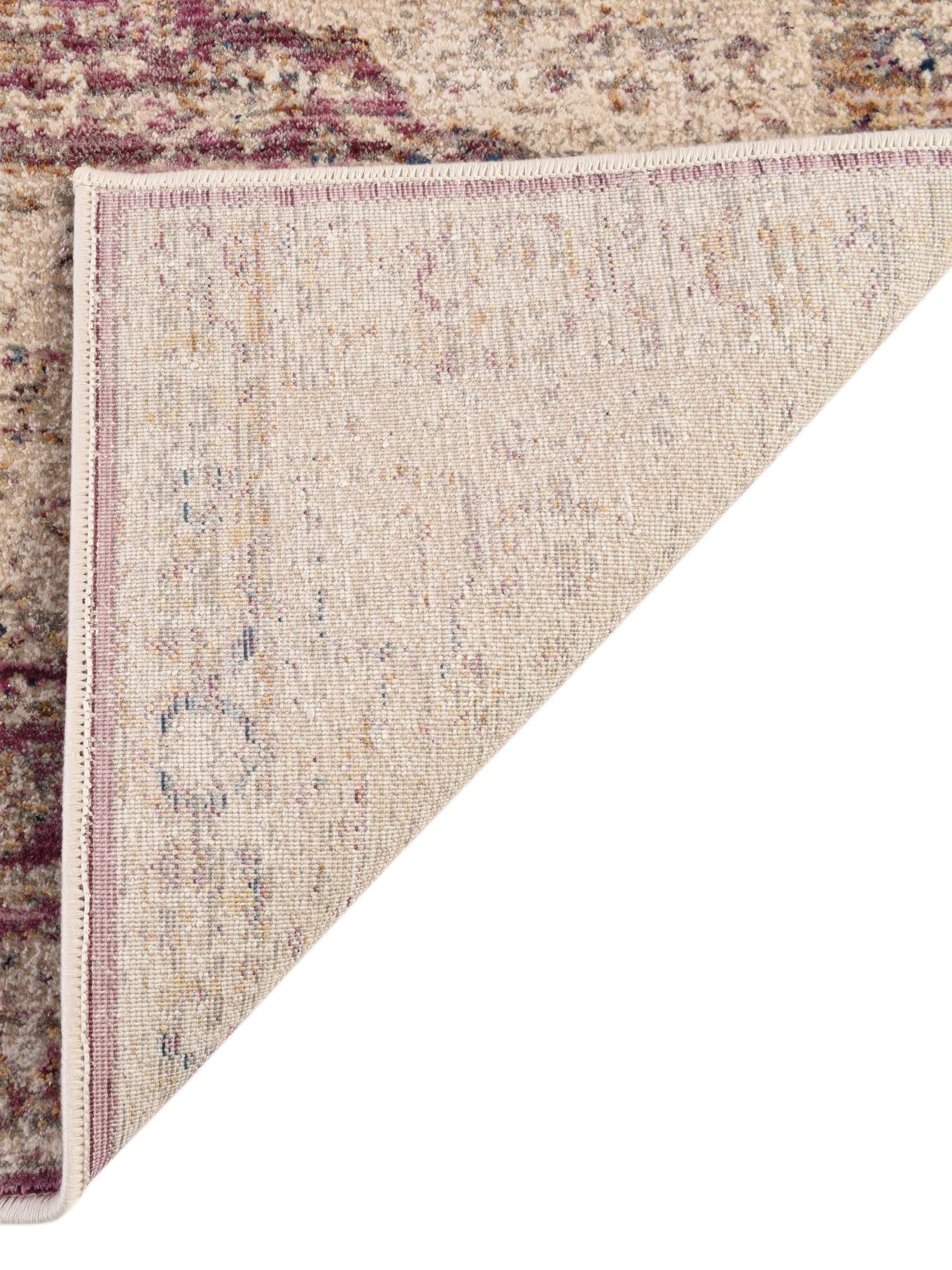 Lavender 5' 3 x 7' 9 Deepa Rectangle Area Rug 100% Polyester Colorful Modern Contemporary Carpet for Home Decorating Living, Dining, Office & Bedrooms for Sale at Rug Engine