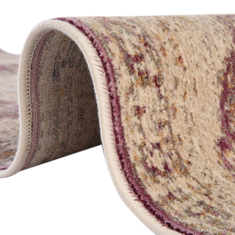 Lavender 2' x 3' Deepa Rectangle Area Rug 100% Polyester Colorful Modern Contemporary Carpet for Home Decorating Living, Dining, Office & Bedrooms for Sale at Rug Engine