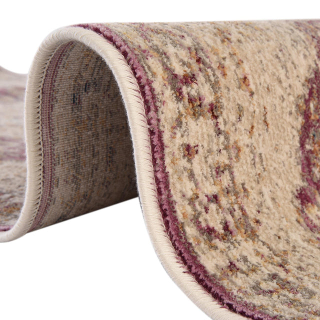 Lavender 2' x 3' Deepa Rectangle Area Rug 100% Polyester Colorful Modern Contemporary Carpet for Home Decorating Living, Dining, Office & Bedrooms for Sale at Rug Engine