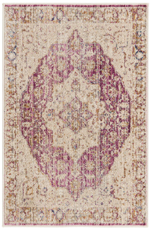 Lavender 2' x 3' Deepa Rectangle Area Rug 100% Polyester Colorful Modern Contemporary Carpet for Home Decorating Living, Dining, Office & Bedrooms for Sale at Rug Engine