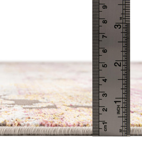 Multicolor 10' x 13' 8 Deepa Rectangle Area Rug 100% Polyester Colorful Modern Contemporary Carpet for Home Decorating Living, Dining, Office & Bedrooms for Sale at Rug Engine